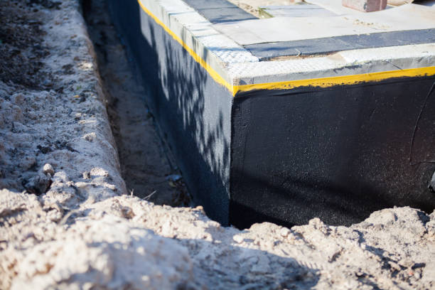 Residential Emergency Waterproofing installation at a Bohemia, NY home by SJ Waterproofing Pros
